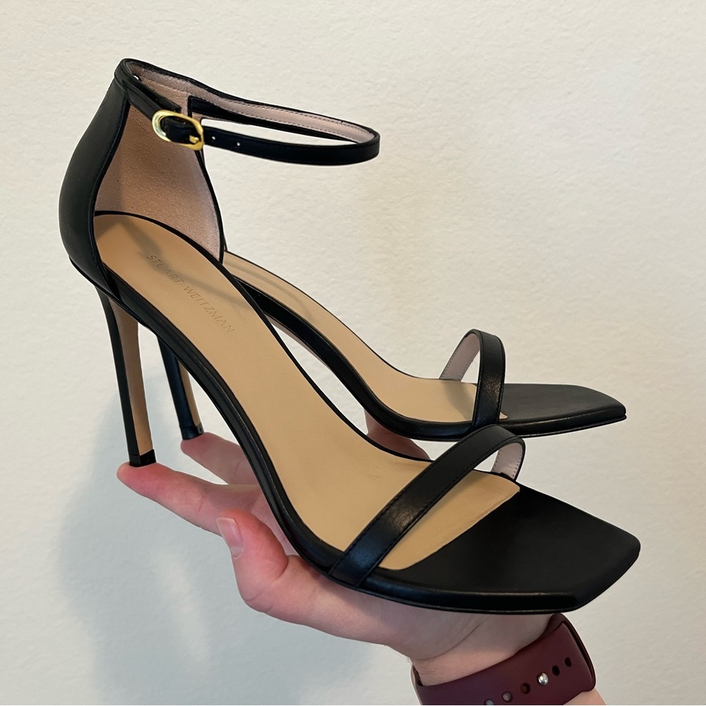 Stuart Weitzman Amelina Heeled Sandals - Picture 4 of 8